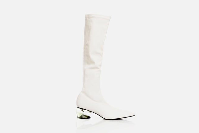 Jil Sander Leather Knee Boots