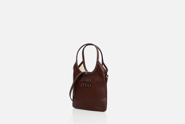 Miu Miu Ivy Leather Handbag