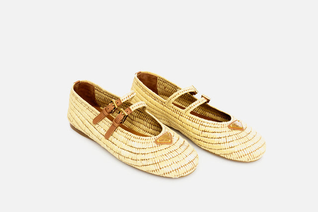 Prada Crochet Ballerina