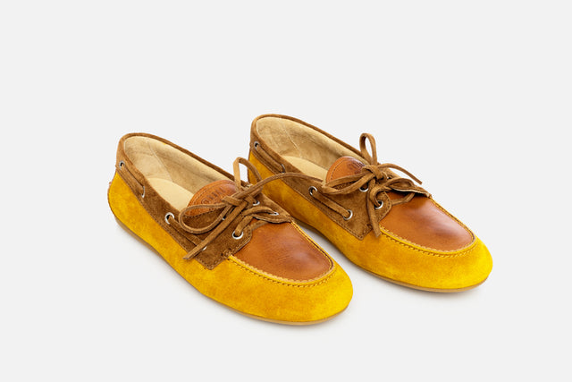Miu Miu Suede Boat Shoes