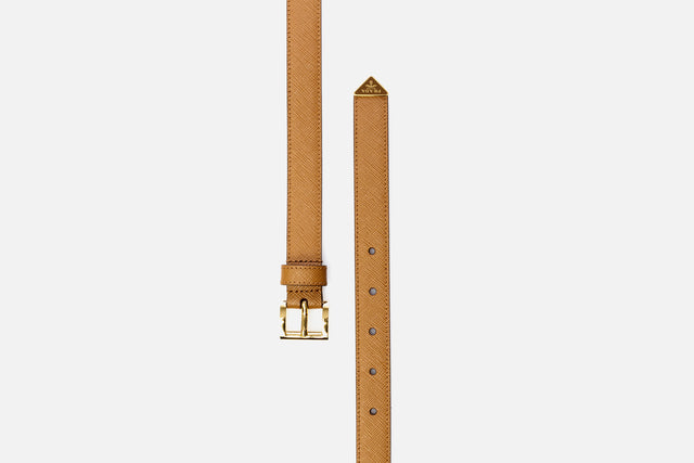 Prada Saffiano Leather Belt