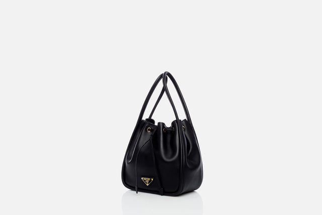 Prada Darling Leather Mini Bucket Bag
