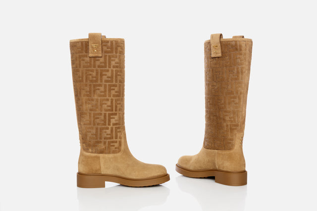 Fendi Filo Suede Boots