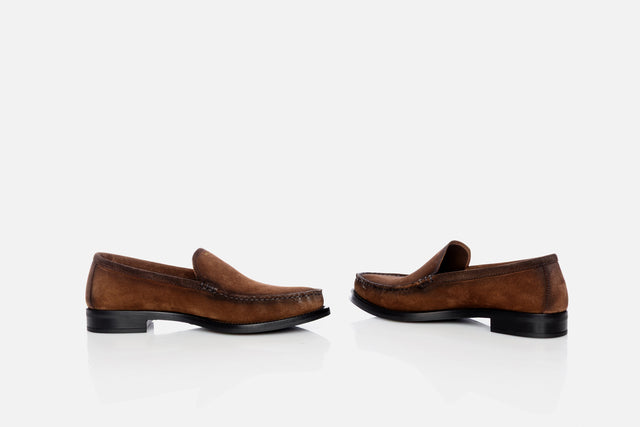 Prada Suede Leather Loafer