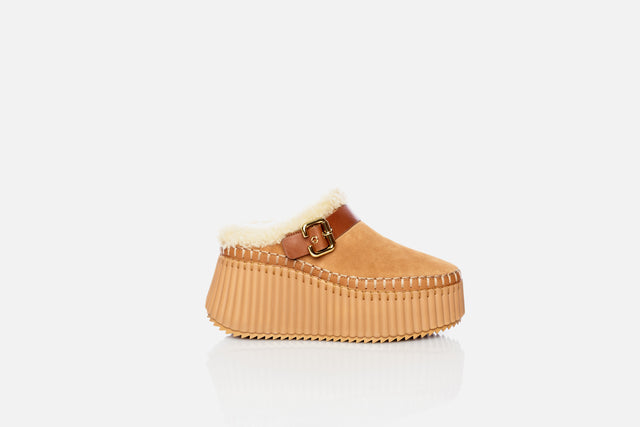 Chloé Nama Wedge Mule