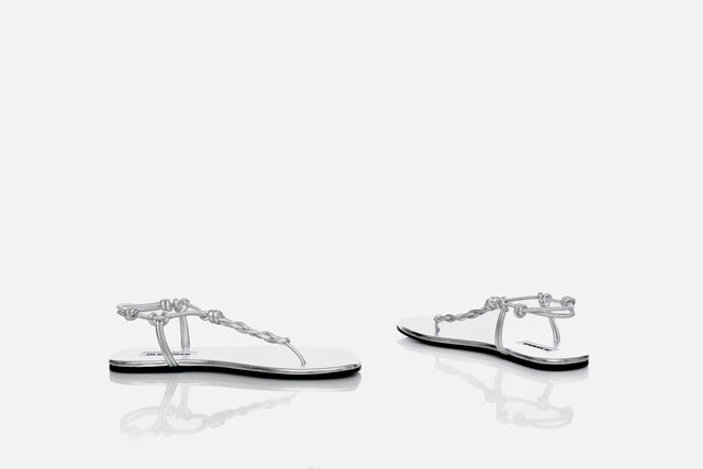 Jil Sander Tangle Flat Sandal