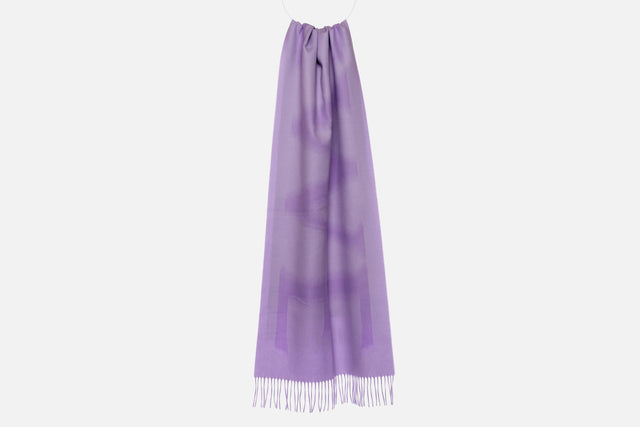 Loewe Scarf In Wool And Cashmere