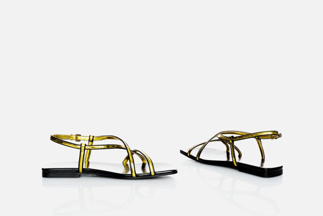 Dries Van Noten Leather Sandals