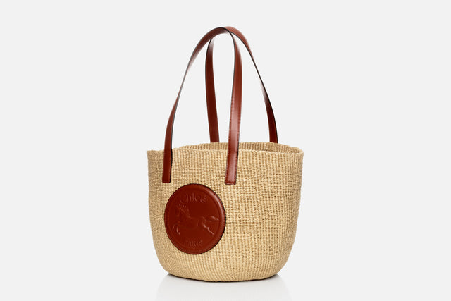 Chloé Large Horse Medal Basket