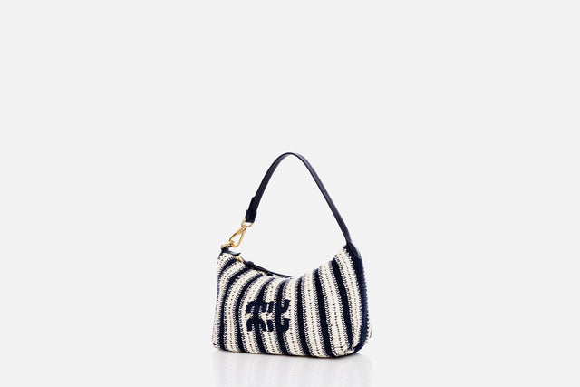 Miu Miu Crochet And Leather Pouch