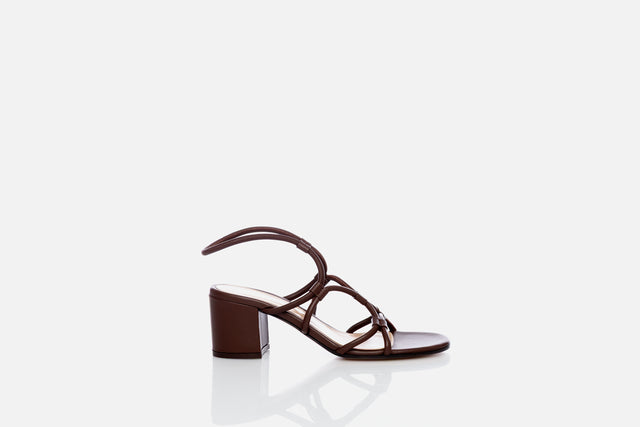 Gianvito Rossi Nappa Leather Sandals