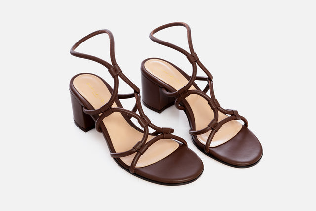 Gianvito Rossi Nappa Leather Sandals