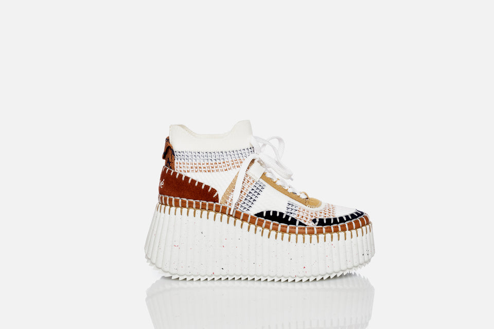 Chloé Nama Wedge Sneaker