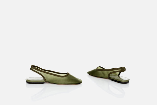 Dries Van Noten Mesh Slingback Ballet