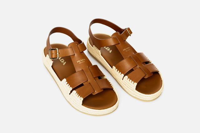 Prada Leather Sandals