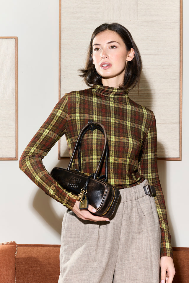 Miu Miu Beau Nappa Leather Bag