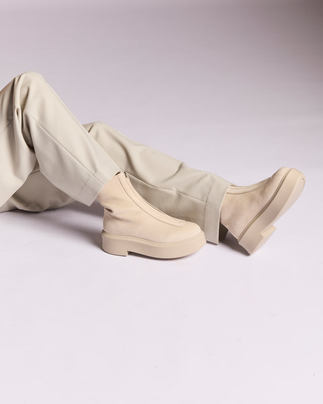 The Row Zipped Ankle Boot