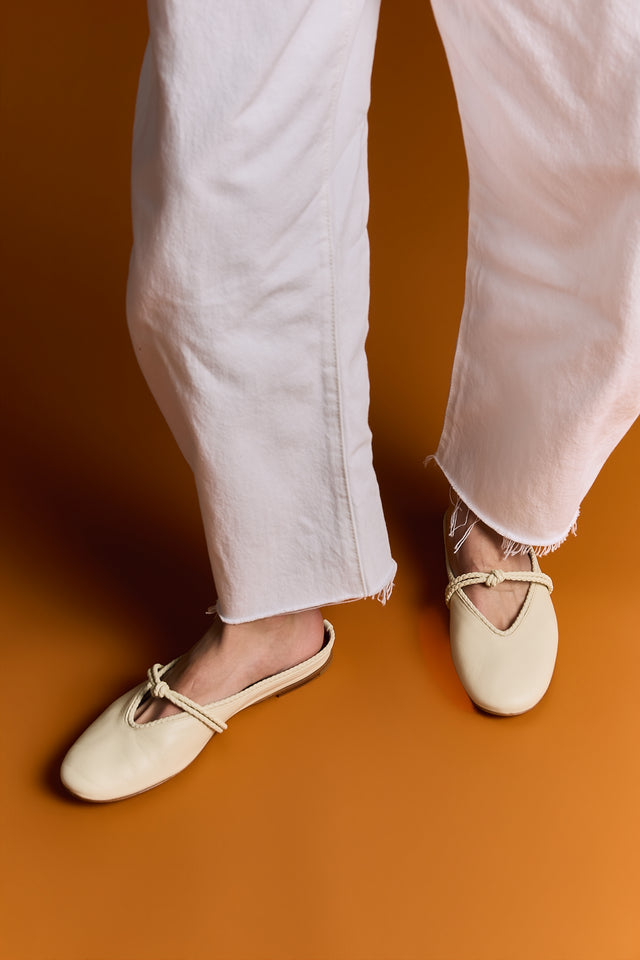 Bottega Veneta Rosa Mary-Jane Ballerina