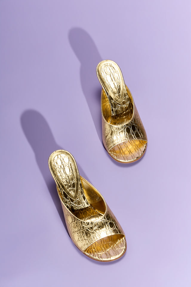 Dries Van Noten Open-toe Leather Mules