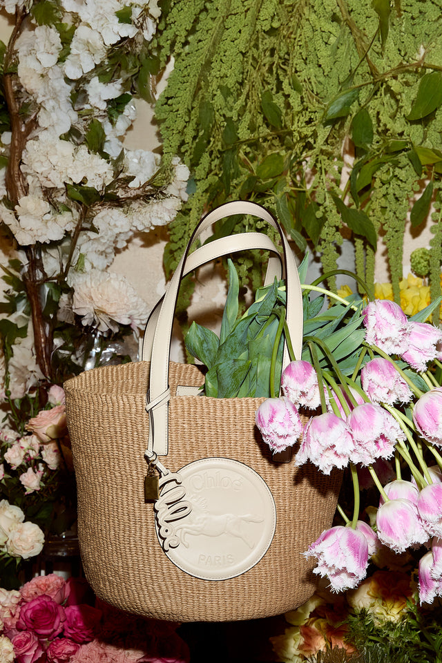 Chloé Large Horse Medal Basket