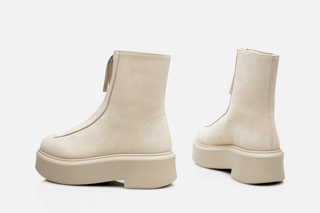 The Row Zipped Ankle Boot