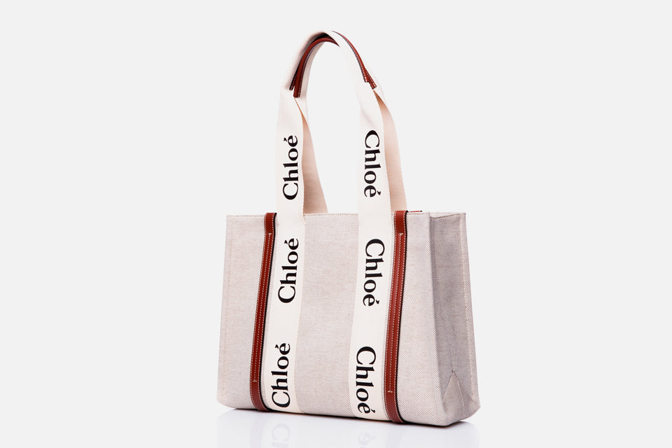 Chloé Medium Woody Tote Bag
