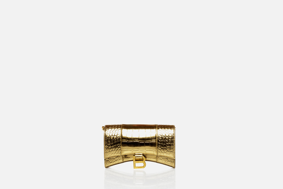 Balenciaga Hourglass Wallet On Chain
