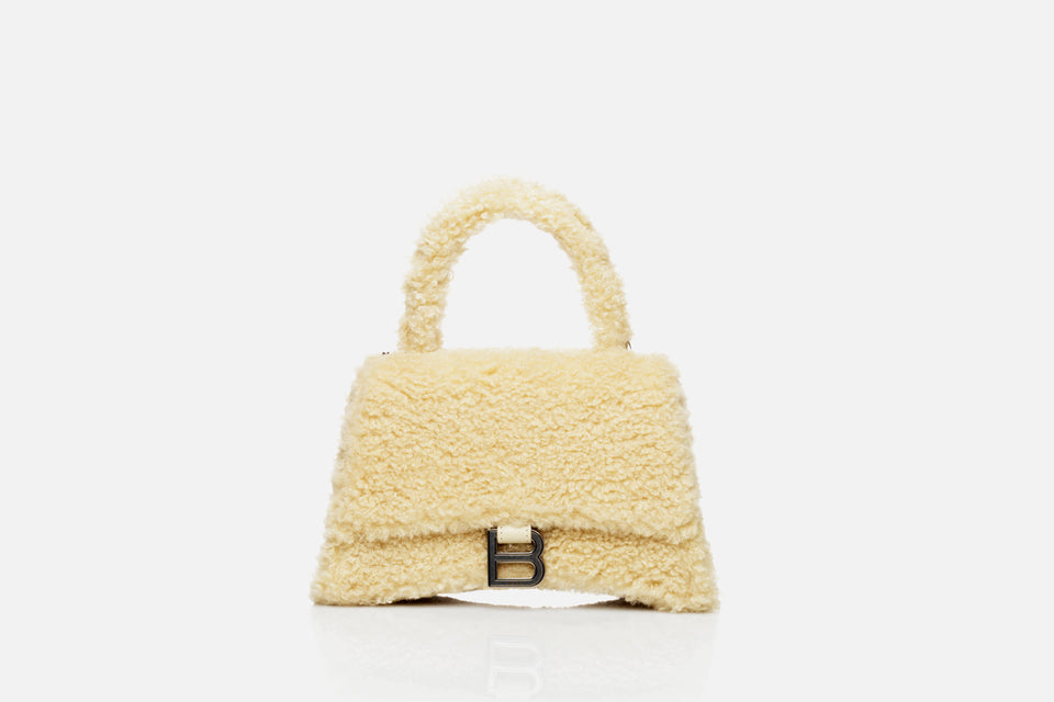 Balenciaga Furry Hourglass Small