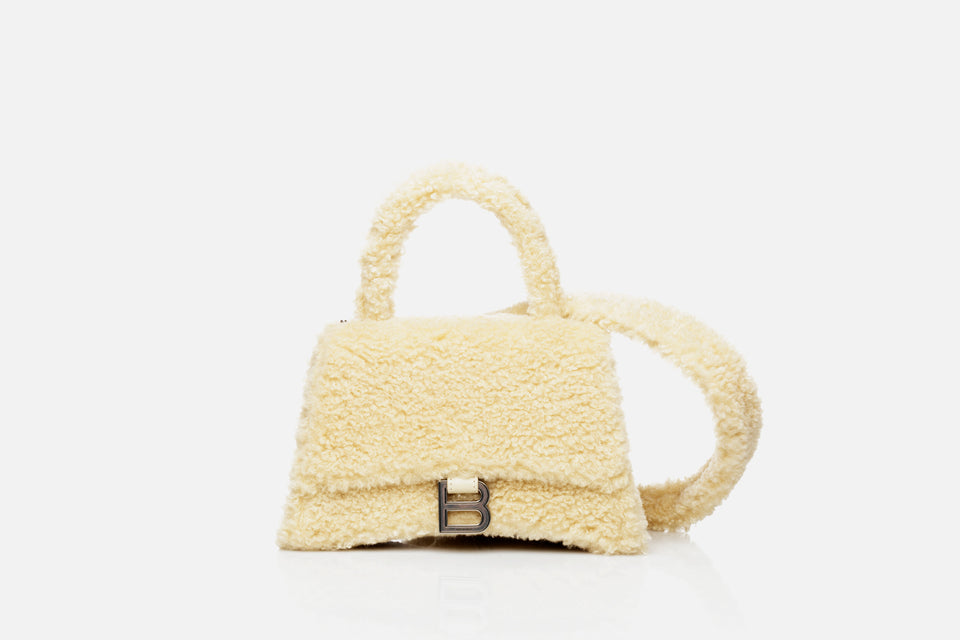 Balenciaga Furry Hourglass Small