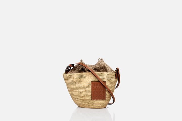 Loewe Pochette Bag Raffia