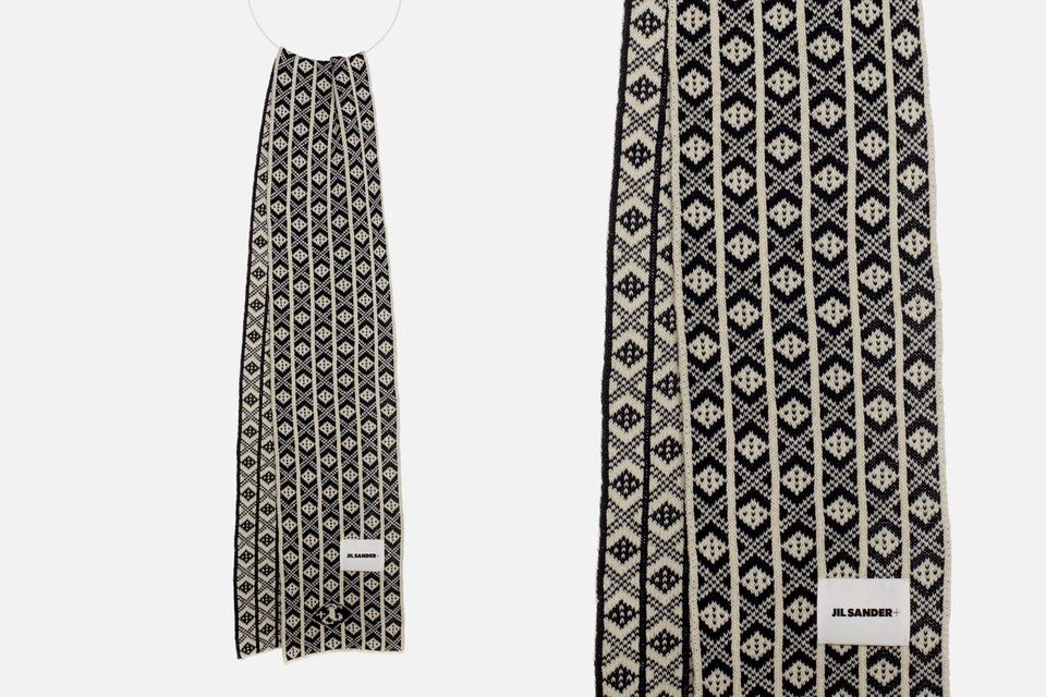 Jil Sander Jacquard Scarf