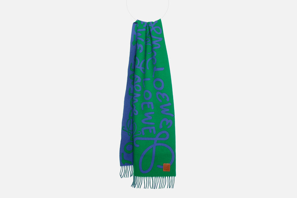 Loewe scarf In Wool And Cashmere