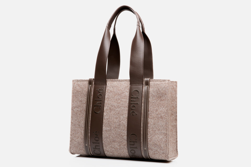 Chloé Medium Woody Tote Bag